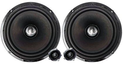 Set 2 Difuzoare componente, pe 2 căi VW, 6” (160 mm) cu filtre si cabluri plug & play 60 W RMS/120 W MAX, 4Ohm, Phoenix Gold, ZDSW6CS