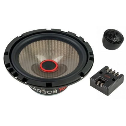 Set 2 Difuzoare componente, Audio System CARBON 165, 80 watts, 165 mm, 6.5", 3 ohm