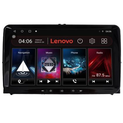 Navigatie dedicata VW Skoda Seat Edotec VW Lite ecran 9" Qled Android 4 core 4+64 Wifi radio usb BT GPS carplay android auto