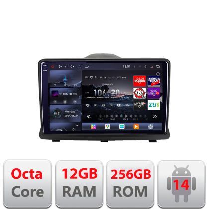 Navigatie Opel Antara 2006-2015 Edotec Kit-019 8 core QLED 2K 12+256GB 360 Android Waze USB Navigatie Internet Youtube Radio