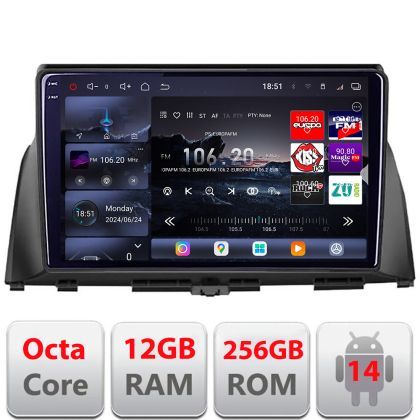 Navigatie Kia Optima 2016- Edotec Kit-345 8 core QLED 2K 12+256GB 360 Android Waze USB Navigatie Internet Youtube Radio