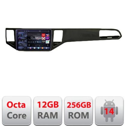 Navigatie VW Golf Sportsvan 2016-2021 Edotec Kit-sportsvan 8 core QLED 2K 12+256GB 360 Android Waze USB Navigatie Internet Youtube Radio