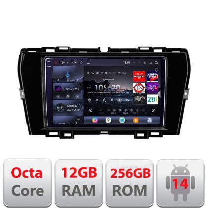 Navigatie Ssang Young Tivoli 2020- Edotec Kit-tivoli 8 core QLED 2K 12+256GB 360 Android Waze USB Navigatie Internet Youtube Radio