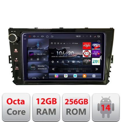 Navigatie VW masini dupa 2018 Android radio gps internet 8 core QLED 2K 12+256GB 360 Edotec