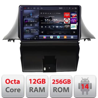 Navigatie Chevrolet Orlando Qled 2K Octa Core 12+256GB LTE 4G DSP Wifi 5Ghz android auto carplay radio gps internet kit-orlando+EDT-E809-2K