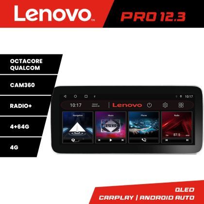 Navigatie Opel Mokka 2012-2016 K-MOKKA1 Lenovo PRO 4+64 12.3 inch qled android 4G DSP gps internet a