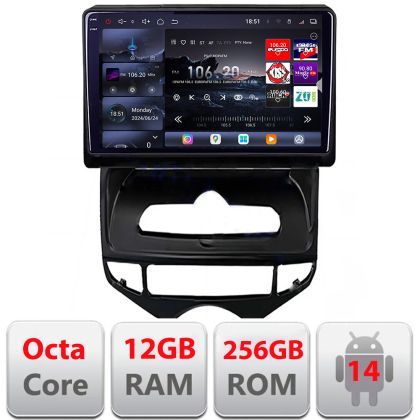 Navigatie Hyundai IX20 2010-2019 Android radio gps internet 8 core QLED 2K 12+256GB 360 Edotec