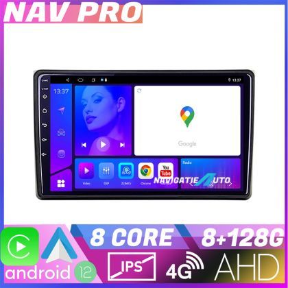 Navigatie Audi A4 B6 Octa Core KIT 050 EDOTEC-LITE Android Ecran 720P Octa Core 8 128 Carplay