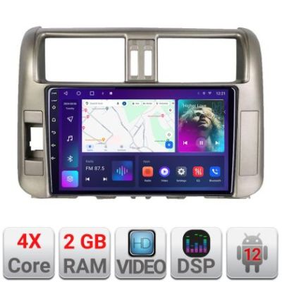 Navigatie Toyota Prado 2010-2013 A-347  2+32 GB Android Waze USB Navigatie Internet Youtube Radio