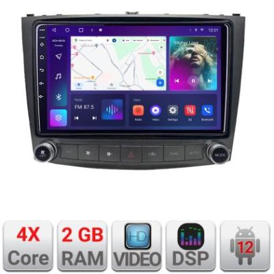 Navigatie Lexus IS 2005-2011 A- IS  2+32 GB Android Waze USB Navigatie Internet Youtube Radio