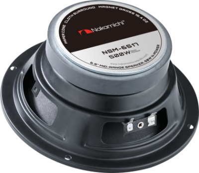 Set 2 Difuzoare midrange, Nakamichi NSM-6517, 165 mm, 500 W max