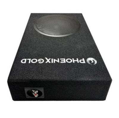 Subwoofer pasiv SLIM single, difuzor 8", 200 W RMS, 400 W MAX, cu kit prindere + downfire option