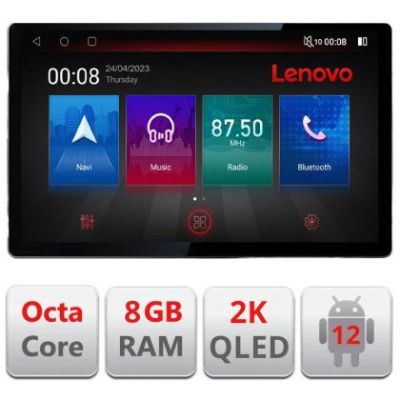 Navigatie Fiat ducato 2006- N-DUCATO ecran 13" 2K 8+128 Android Waze USB Navigatie 4G 360 Toslink Youtube Radio v2