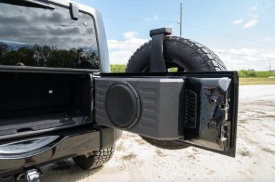 Subwoofer cu difuzor de 12", dedicat usa spate JEEP WRANGLER JK/JKU AND JL/JLU, 400 W RMS, Phoenix Gold