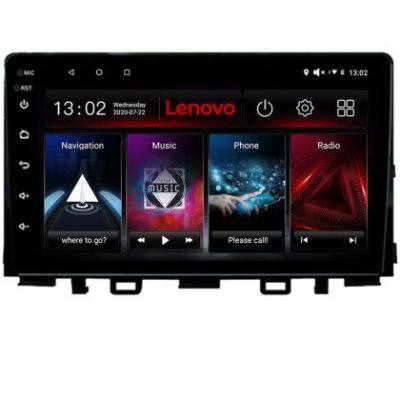 Navigatie Kia Stonic 2016-2020 Android radio gps internet 8 core QLED 2K 4+64 360 Lenovo