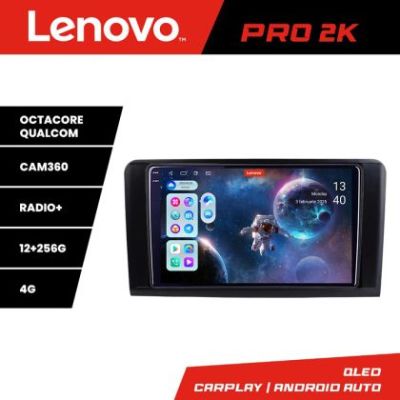 Navigatie Mercedes ML GL Lenovo Kit-213 8 core QLED 2K 12+256 360 Android Waze USB Navigatie Internet Youtube Radio