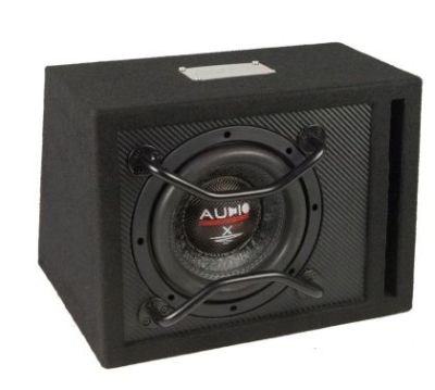 Subwoofer pasiv cu incinta, Audio System, 400 W RMS, 600 W MAX, difuzor 8", SPL bass reflex