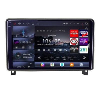 Navigatie Peugeot 407 2004-2011 8 core QLED 2K 12+256GB 360  Android Waze USB Navigatie Internet Youtube Radio Edotec