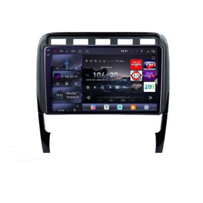 Navigatie Porsche Cayenne 2002-2011 Edotec Kit-443 8 core QLED 2K 12+256GB 360 Android Waze USB Navigatie Internet Youtube Radio