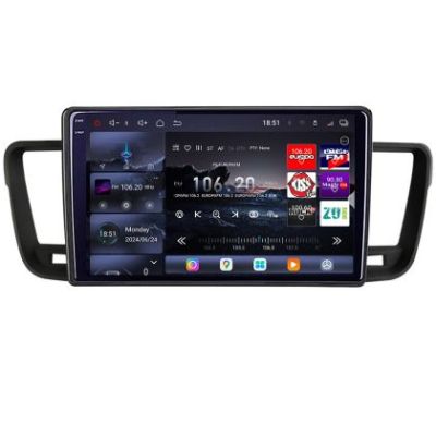 Navigatie Peugeot 508 2010-2018 Edotec Kit-5637 8 core QLED 2K 12+256GB 360 Android Waze USB Navigatie Internet Youtube Radio
