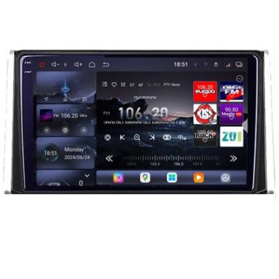 Navigatie Toyota Auris 2017- Edotec Kit-AURIS 8 core QLED 2K 12+256GB 360 Android Waze USB Navigatie Internet Youtube Radio