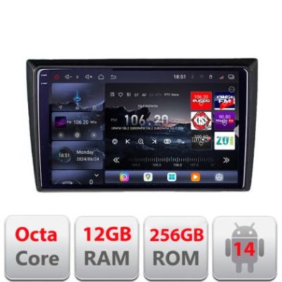 Navigatie VW Beetle 2012-2018 Edotec Kit-beetle 8 core QLED 2K 12+256GB 360 Android Waze USB Navigatie Internet Youtube Radio