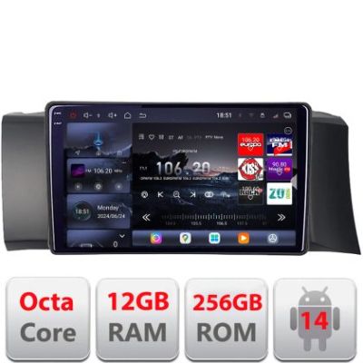Navigatie Subaru BRZ 2012-2021 Toyota GT 86 2012-2021 Android radio gps internet 8 core QLED 2K 12+256GB 360 Edotec