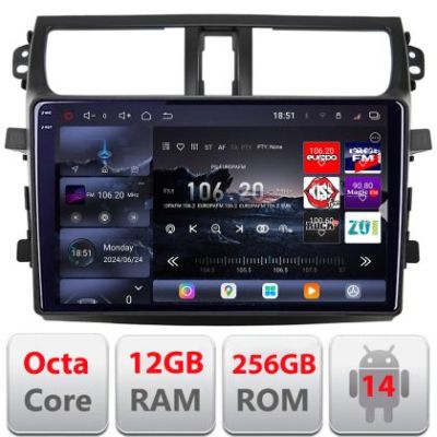 Navigatie Suzuki Celerio 2014-2021 Android radio gps internet 8 core QLED 2K 12+256GB 360 Edotec