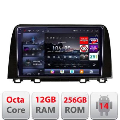 Navigatie Honda CRV 2016-2022 Edotec Kit-CRV19 8 core QLED 2K 12+256GB 360 Android Waze USB Navigatie Internet Youtube Radio