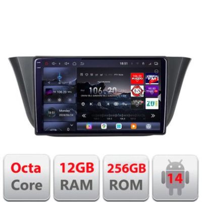 Navigatie Iveco Daily intre anii 2019- Android radio gps internet 8 core QLED 2K 12+256GB 360 Ram Edotec
