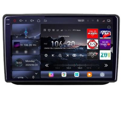 Navigatie Skoda Fabia 2 2009-2014 Android radio gps internet 8 core QLED 2K 12+256GB 360GB  Edotec