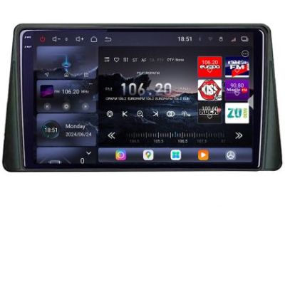 Navigatie Ford Focus 4 2019+ Edotec Kit-focus4 8 core QLED 2K 12+256GB 360 Android Waze USB Navigatie Internet Youtube Radio