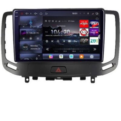 Navigatie Infiniti G35 G37 2006-2013 Android radio gps internet 8 core QLED 2K 12+256GB 360 Edotec