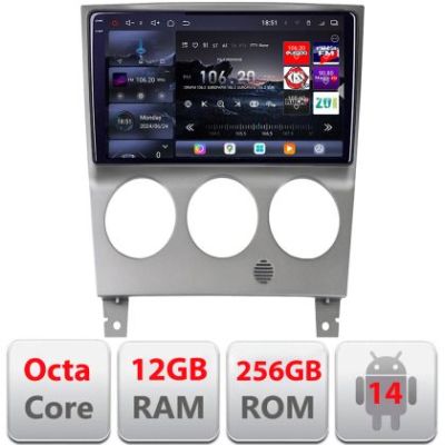 Navigatie Subaru Impreza 2002-2007 Android radio gps internet 8 core QLED 2K 12+256GB 360 Edotec