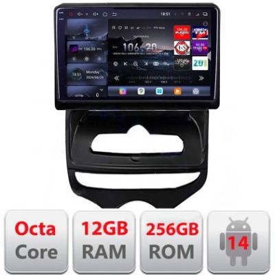 Navigatie Hyundai IX20 2010-2019 Android radio gps internet 8 core QLED 2K 12+256GB 360 Edotec