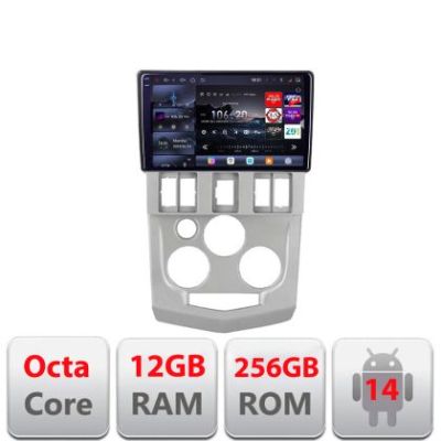 Navigatie Dacia Logan 1 2003-2010 Edotec Kit-logan 8 core QLED 2K 12+256GB 360 Android Waze USB Navigatie Internet Youtube Radio