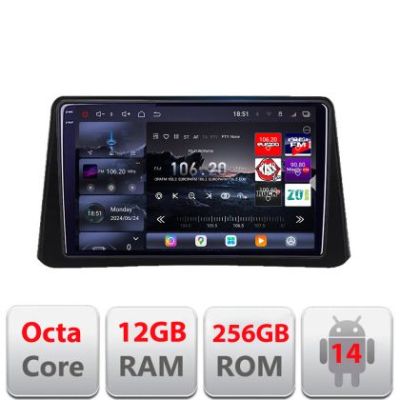 Navigatie Opel Mokka 2012-2016 Edotec Kit-MOKKA1 8 core QLED 2K 12+256GB 360 Android Waze USB Navigatie Internet Youtube Radio v1