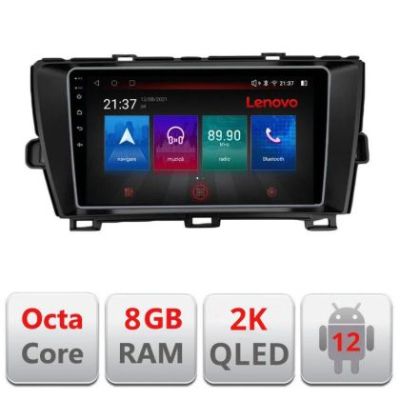 Navigatie Toyota Prius 2009-2014 M-TY39 Octa Core Android Radio Bluetooth GPS WIFI/4G DSP 2K 8+128GB 360 Toslin