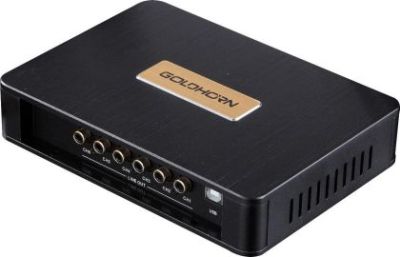 Amplificator cu DSP auto Goldhorn DSPA 406 6 canale 260 Watts max BT
