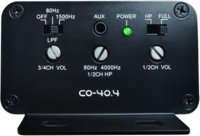 Amplificator Audio System CO-40.4, 4 x 60 watts, in 2 sau 4 ohm, 4 canale, clasa D