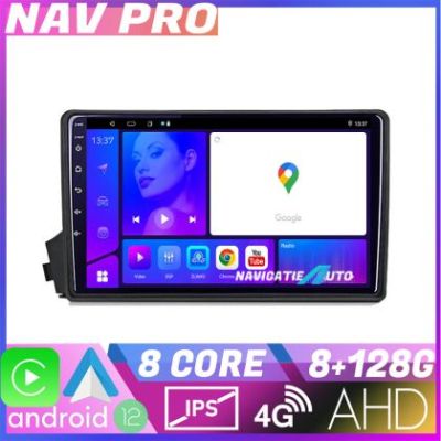 Navigatie Ssangyong Kyron Actyon KIT 158 EDOTEC-LITE Android Ecran 720P Octa Core 8 128 Carplay