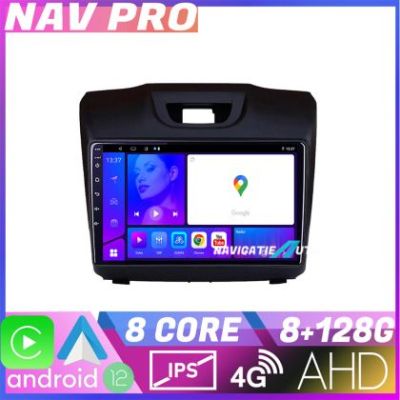 Navigatie Isuzu D Max Octa Core KIT 2234 EDOTEC-LITE Android Ecran 720P Octa Core 8 128 Carplay