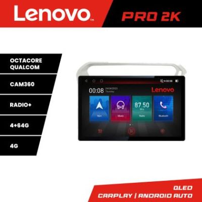 Navigatie Peugeot 301 Citroen K-Elisee K-301 Lenovo PRO 4+64 13 inch 2K android 4G DSP gps internet S